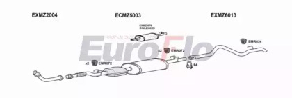 Система выпуска ОГ EuroFlo MZSPR29D 9008B